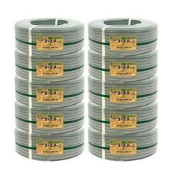 ☆早い者勝ち1セットのみ　10巻セット　VVF 3×2.0 黒白...
