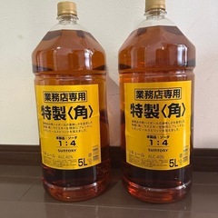 角ウイスキー(5L×2本)