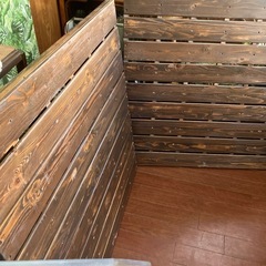 ベッドスノコ二枚の画像