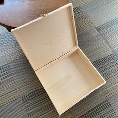 収納BOX　木箱の画像