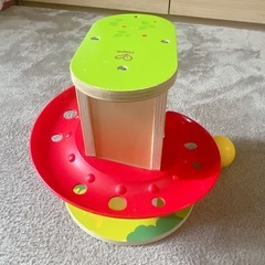 木製おもちゃ　『森のくるりんボール』の画像