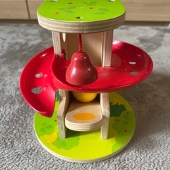 木製おもちゃ　『森のくるりんボール』の画像