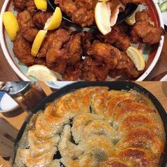 明日御徒町で唐揚げ&餃子会