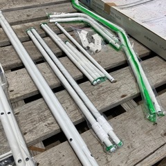 ランドリーラック 洗濯機ラック 平安伸銅工業 型番：HSR3WH棚2段  洗濯機ラックバスケット台付き の画像
