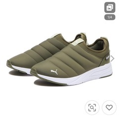 PUMA アビオニック スリッポン　D.GREEN MOSS 27cm