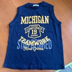 MICHIGAN タンクトップ 130 ネイビー