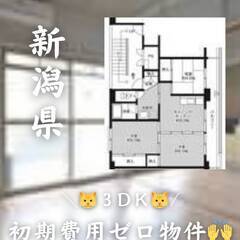 新潟県長岡市 初期費用ゼロ 家賃46000円 生活保護可！！
