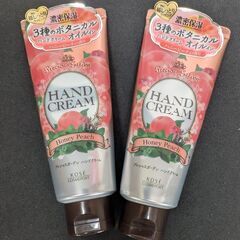 やわらか手肌へみちびく！！プレシャスガーデンハンドクリーム（ピーチ）