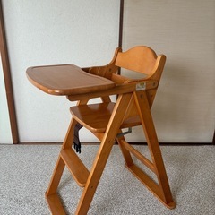 値下げしました！【直接受け渡し限定】 KATOJI  木製子供チェアーの画像