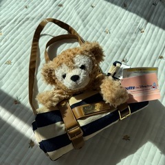 ディズニーシー　ダッフィー　ぬいぐるみ ブランケット