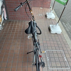 20インチ　DAHON（ダホン）　軽量アルミフレーム折り畳み自転車　８speed　マットグレー　の画像