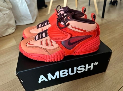 AMBUSH オレンジ/レッド スニーカー 28cm
