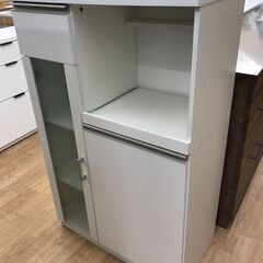 ★ジモティー割あり★KJ10186  レンジ台 ホワイト H11...