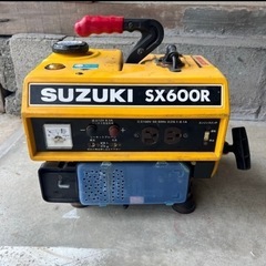 SUZUKI 発電機 SX600R ジャンク？の画像