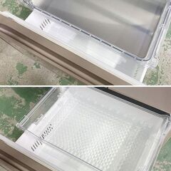 高年式!2021年製! 日立 HITACHI 5ドア 冷凍冷蔵庫 470L 自動製氷 ガラストップ まるごとチルド R-HWS47N(XN) 中古家電 店頭引取歓迎 R9600の画像