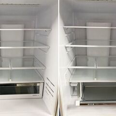 高年式!2021年製! 日立 HITACHI 5ドア 冷凍冷蔵庫 470L 自動製氷 ガラストップ まるごとチルド R-HWS47N(XN) 中古家電 店頭引取歓迎 R9600の画像