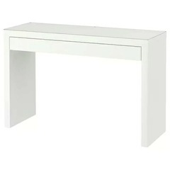  IKEA イケア ドレッシングテーブル ドレッサー ホワイト 白 120x41cm 