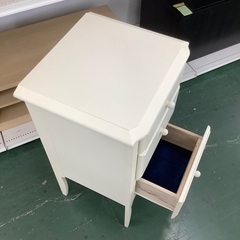 家具ならトレファク吉川店！！   Franc franc　3段チェスト　ホワイトの画像