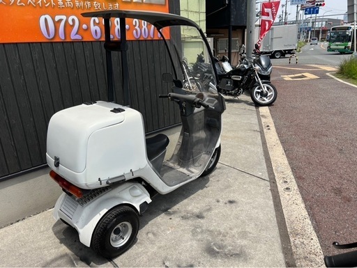 ★12万円　ジャイロキャノピー　セル1 実動車　ミニカー登録車　ホンダ　ジャイロ　キャノピー　デリバリー　配達　ノーヘル　3輪