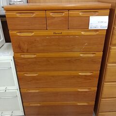★ジモティ割あり★  タンス  H135×D45×W85 クリー...