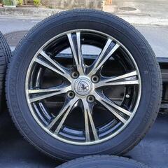 155/65/14軽自動車用🌟新品タイヤ付きアルミホイル🌟の画像