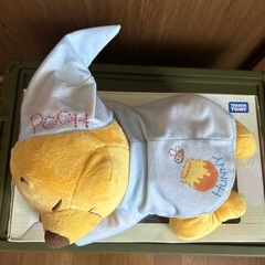 大切に使ってくださる方に差し上げます！　ディズニー　くまのプーさん　ぬいぐるみ　胎内音メロディー　お昼寝ぐっすり　タカラトミー　の画像