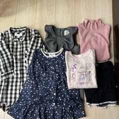 120メゾピアノ入り女の子服まとめ売り