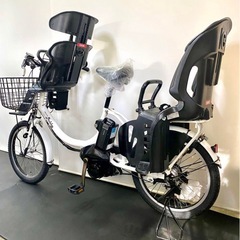 1年保証 送料無料　ヤマハ　パスバビー　20インチ 子供乗せ　電動アシスト自転車 g610の画像