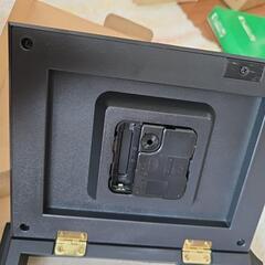お値下げ中！昭和レトロ 未使用 訳あり 時計 鍵掛けの画像