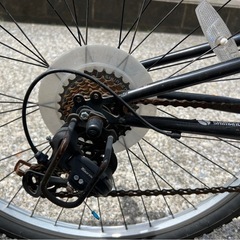 【
取引中】STAIR　折りたたみ マウンテンバイク 自転車 シマノ21段変速 26インチ 折りたたみ自転車 前後サスペンションの画像