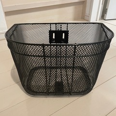 自転車前カゴ　美品‼️