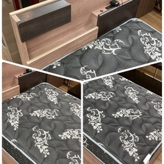 ジモティー限定価格! S134 ⭐ レイコージャパン Serta サータ シングルベッド アレルリーフ 幅98cm USED 高級の画像