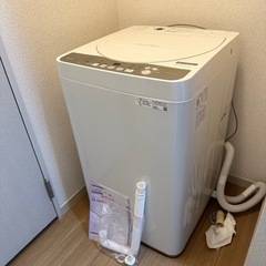 【引取】シャープ洗濯機 5.5kg ES-GE5EJ★2021年...