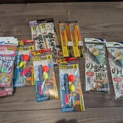 アオリイカ アコウ 飲ませ泳がせ仕掛け 多数　ジグのオマケ付きの画像