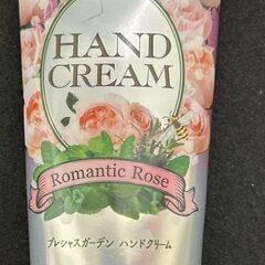 やわらか手肌へみちびく！！プレシャスガーデンハンドクリーム（ロマンティックローズ）の画像