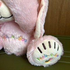 大切に使って下さる方に差し上げます！　ベビー　キッズ　おもちゃ　うさぎ　ぬいぐるみ　メロディ付き　いないいないばあ　の画像