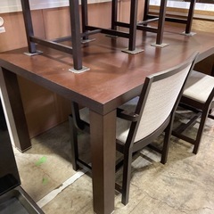 ダイニング5点セット ロックストーン