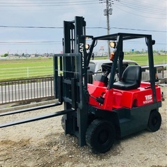 フォークリフト 日産 J01M15 2378h ガソリン車積載1...