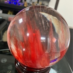 水晶玉台座付きの画像