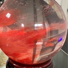 水晶玉台座付きの画像