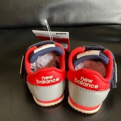 【新品】New Balance 420M ベビーシューズ ネイビー/レッドの画像