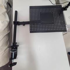 クランプ型 モニターアーム ノートPC対応