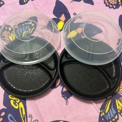 電子レンジ対応プレート大セット