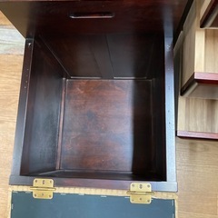 北の匠 ライティングビューロー ドレッサー 民芸家具 中古の画像