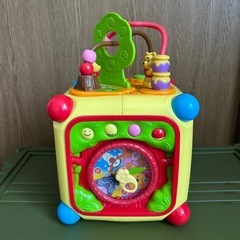 ベビー　おもちゃ　知育玩具　くまのプーさん　パズル　電話　鍵　時計