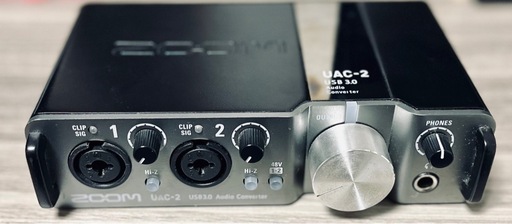 ZOOM UAC-2 USBオーディオインターフェース　半ジャンク扱い