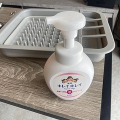 水切りラック＆ハンドソープ
