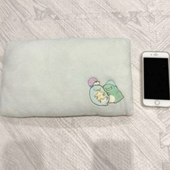 すみっコぐらし　ミニ枕　とかげの画像