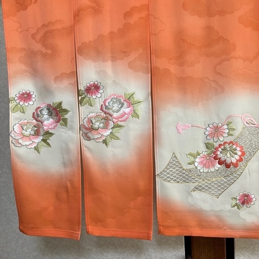 横〜138-丈〜127リメイク暖簾、着物、お部屋のオシャレ創り！