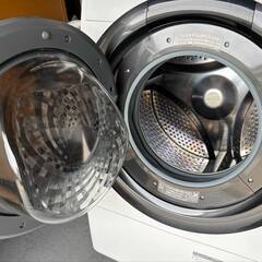 SHARP ドラム式洗濯乾燥機 洗濯7.0㎏ 乾燥3.5㎏ 動作確認済 2022年製 Used/キレイの画像
